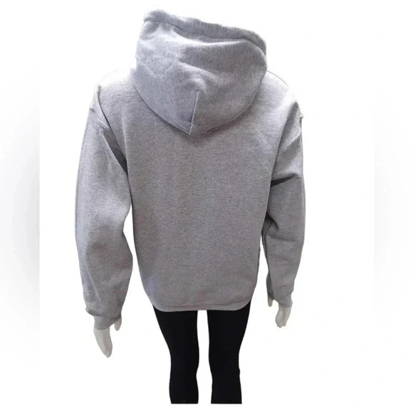 Fucklamode NWT Grey  Pullover Hoodie Size Medium - Picture 4 of 9